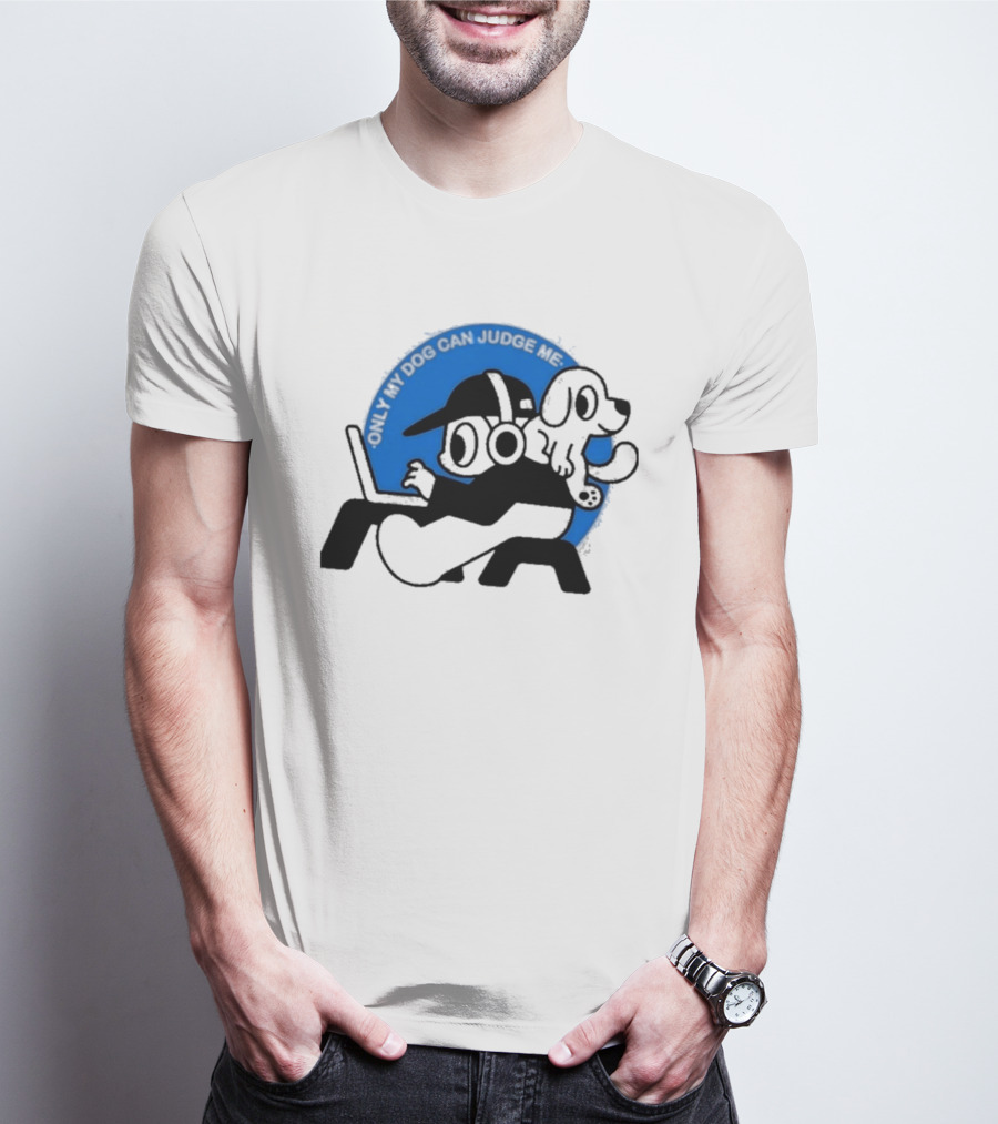 Only My Dog Can Judge Me Laptop User Headphones Gamer T-Shirt