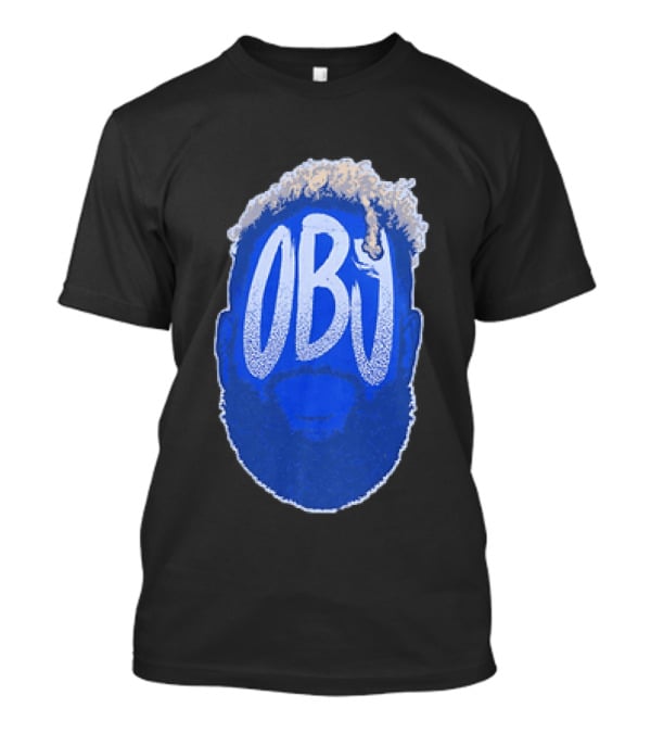 OBJ Odell Beckham Jr Big Head New York Giants T-Shirt
