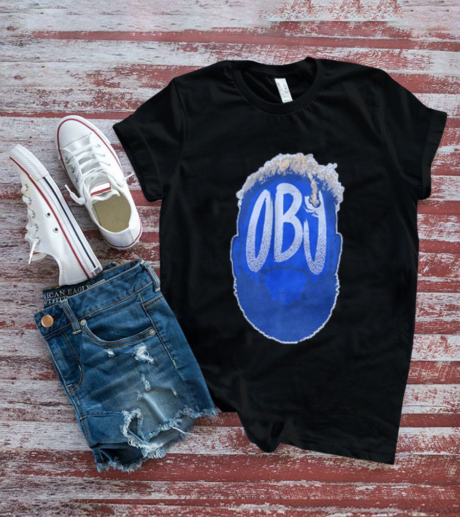 OBJ Odell Beckham Jr Big Head New York Giants T-Shirt