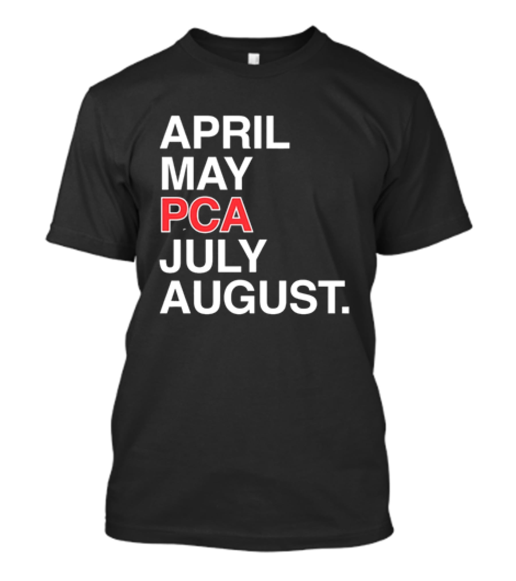 Pete Crow Armstrong PCA Chicago Cubs April May July August Calendar T-Shirt