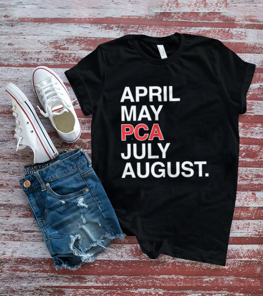 Pete Crow Armstrong PCA Chicago Cubs April May July August Calendar T-Shirt