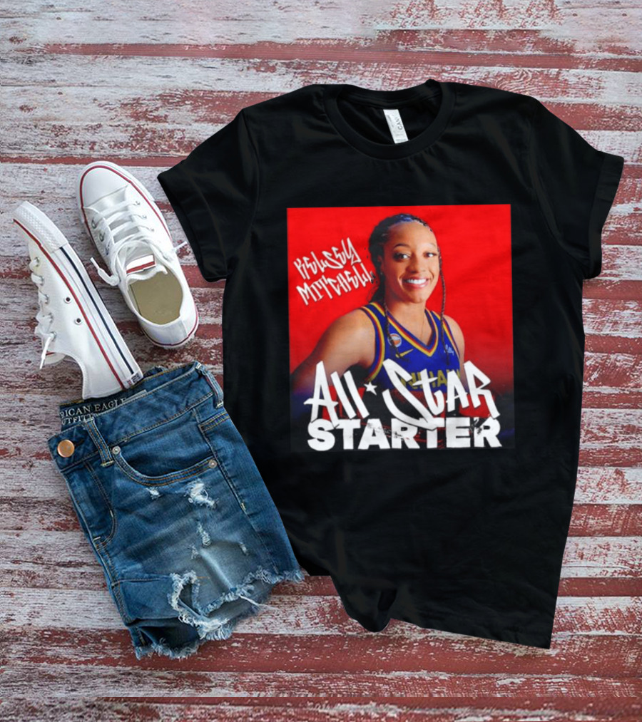Kelsey Mitchell Indiana Fever All Star Starter Basketball T-Shirt