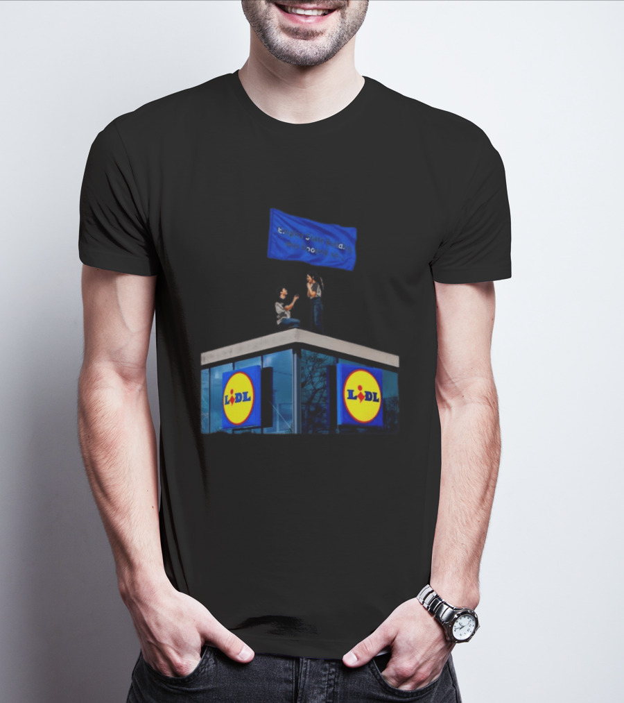 Lidl Empire State Building Was Booked Proposal T-Shirt