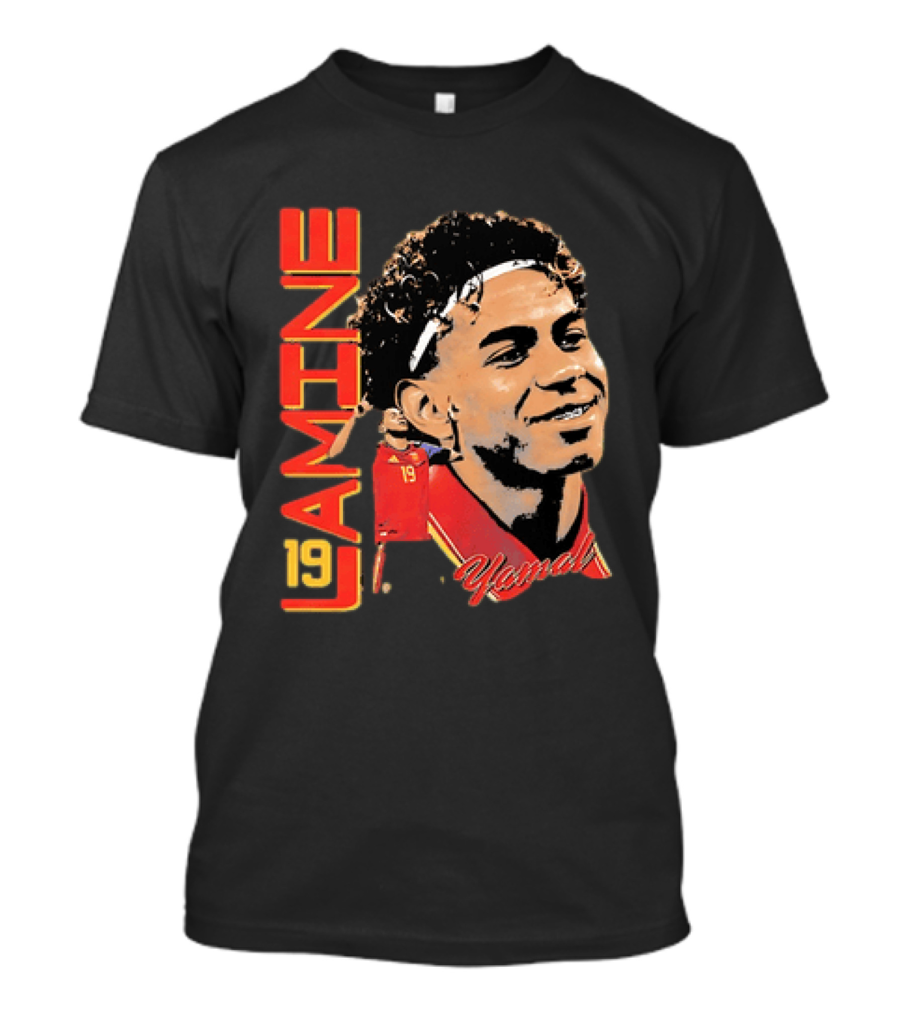 Lamine Yamal 19 Spain National Football Team T-Shirt