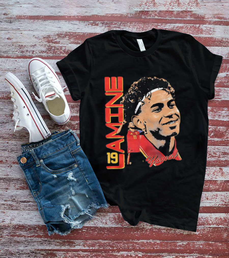 Lamine Yamal 19 Spain National Football Team T-Shirt