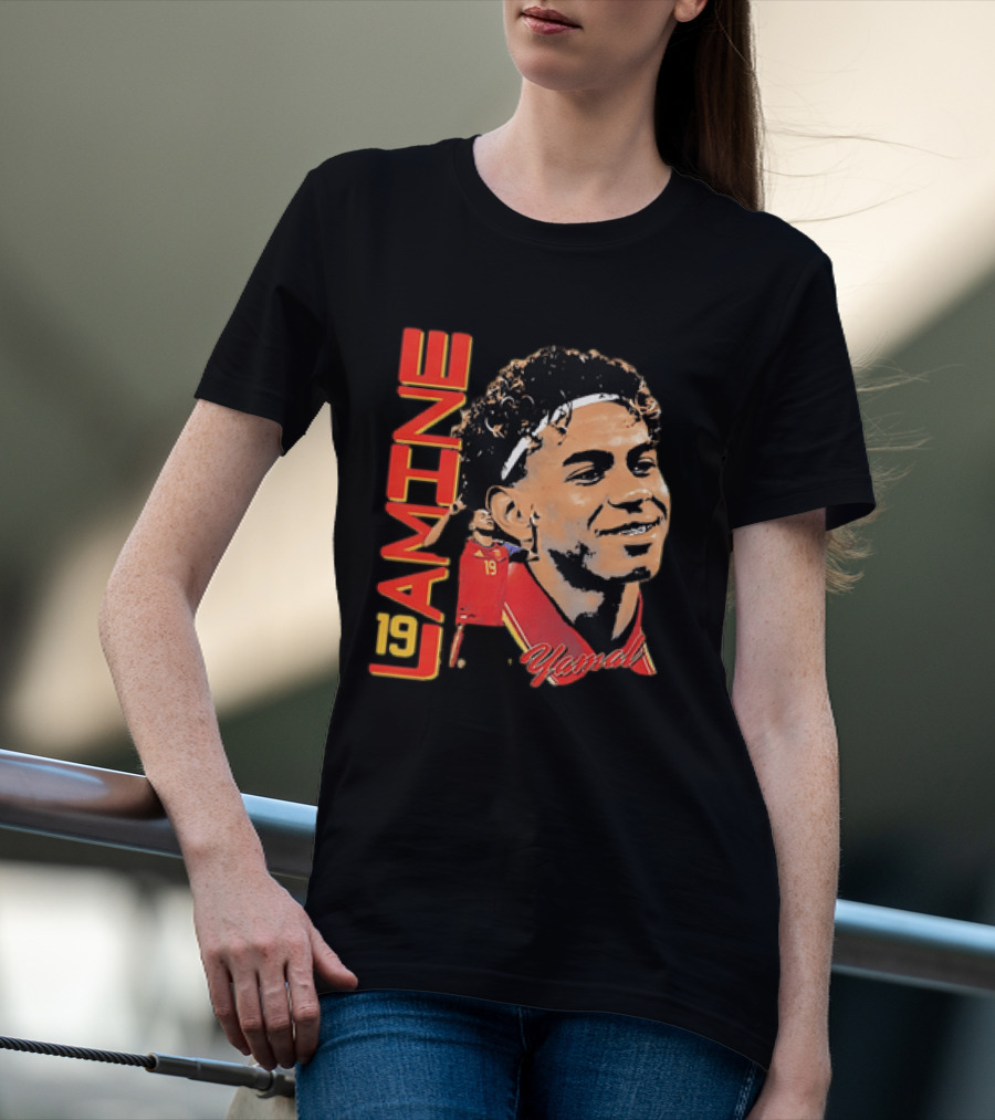Lamine Yamal 19 Spain National Football Team T-Shirt