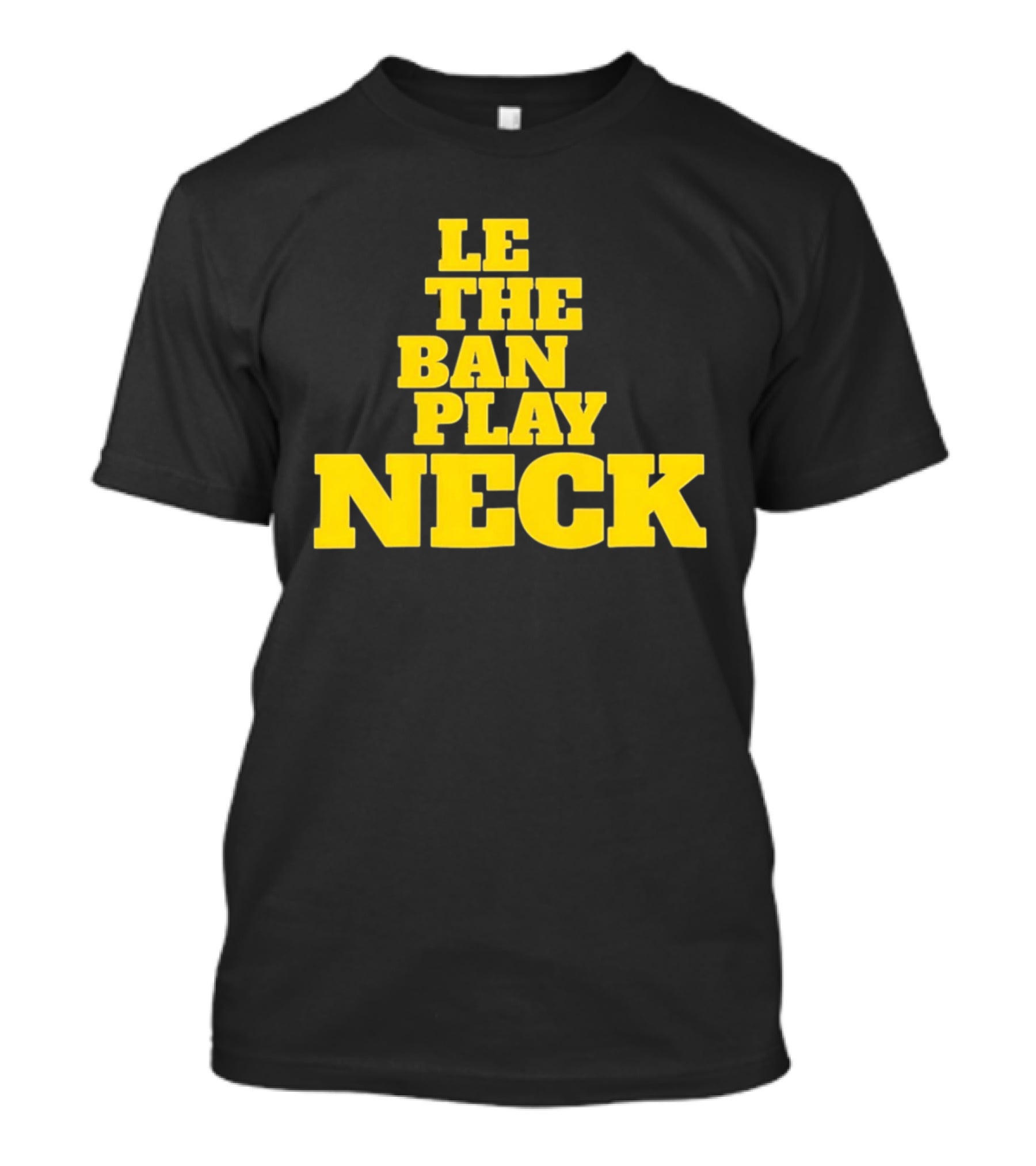 Tiger Nation Let The Band Play Neck LSU T-Shirt