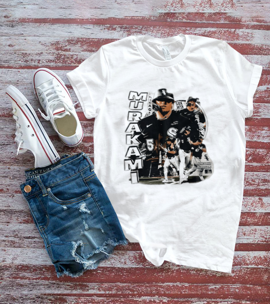 Munetaka Murakami Chicago White Sox Win Player Number 5 MLB T-Shirt