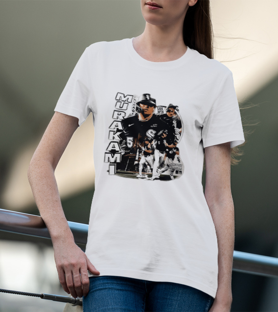 Munetaka Murakami Chicago White Sox Win Player Number 5 MLB T-Shirt