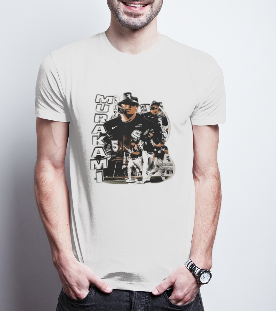 Munetaka Murakami Chicago White Sox Win Player Number 5 MLB T-Shirt