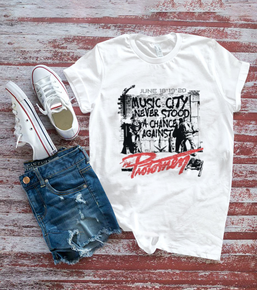 Music City Never Stood A Chance Against The Protomen June 18 19 20 Event T-Shirt