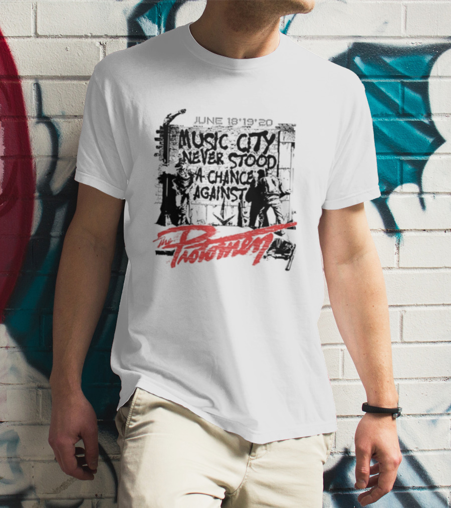Music City Never Stood A Chance Against The Protomen June 18 19 20 Event T-Shirt
