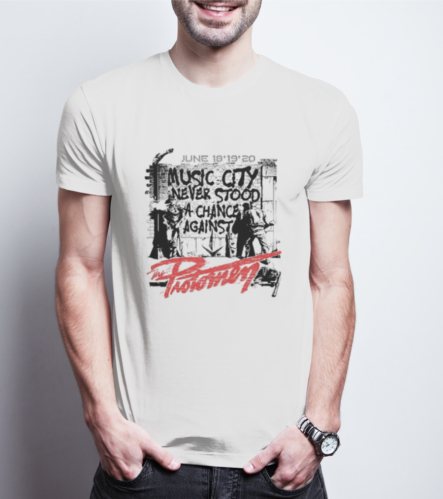Music City Never Stood A Chance Against The Protomen June 18 19 20 Event T-Shirt