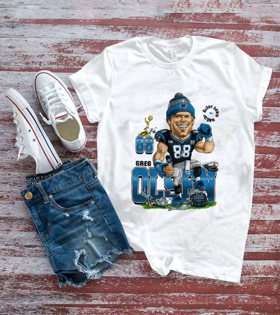 Greg Olsen Glory Days 88 Rehrest Sports T-Shirt