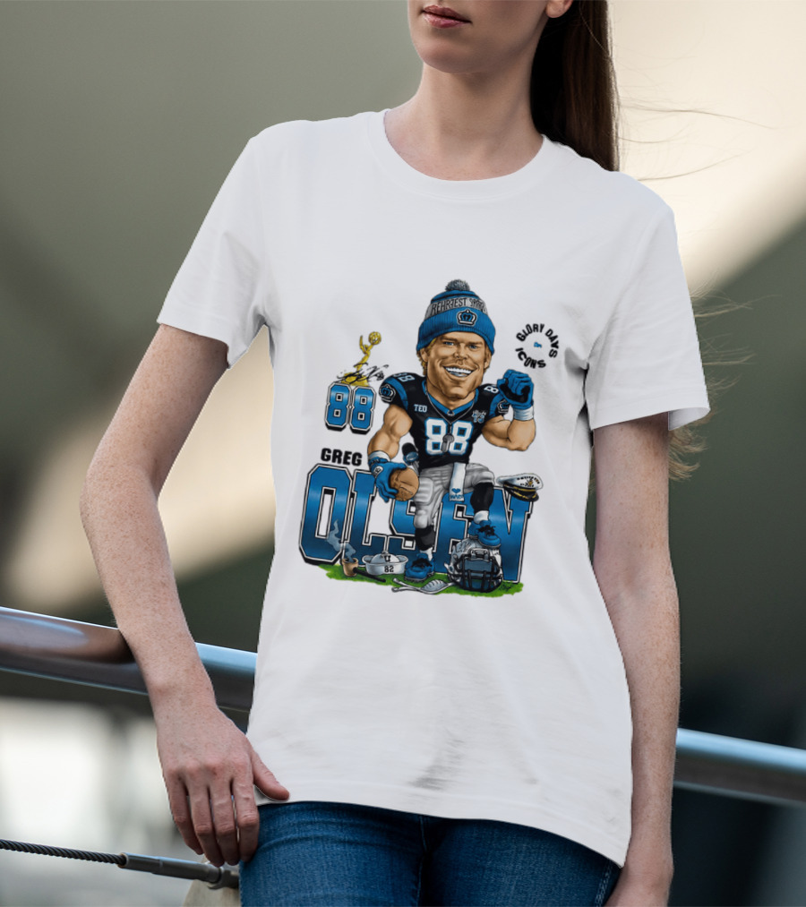 Greg Olsen Glory Days 88 Rehrest Sports T-Shirt