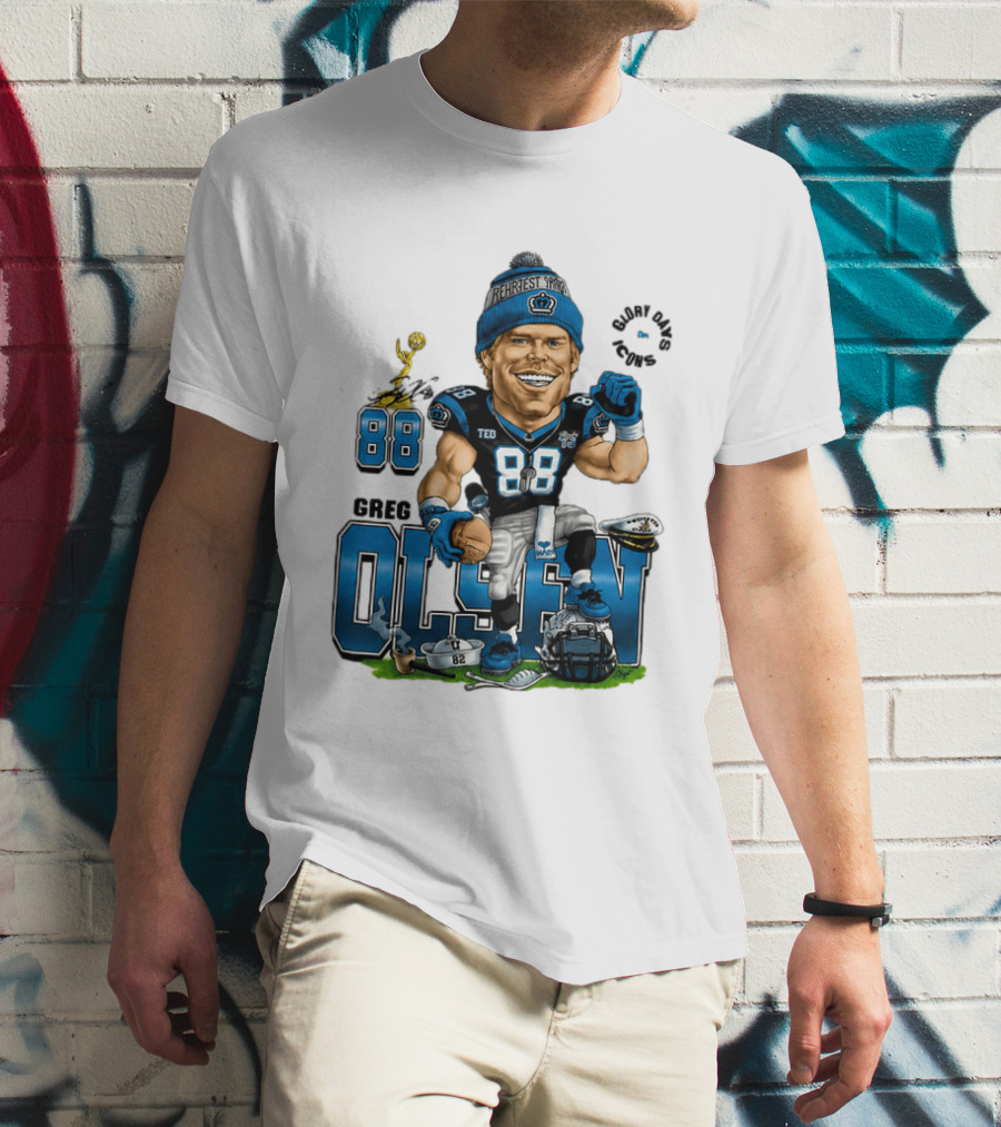 Greg Olsen Glory Days 88 Rehrest Sports T-Shirt