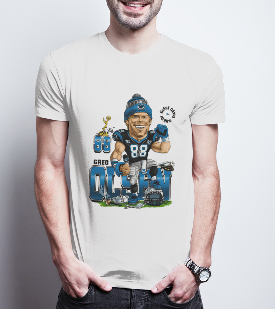 Greg Olsen Glory Days 88 Rehrest Sports T-Shirt