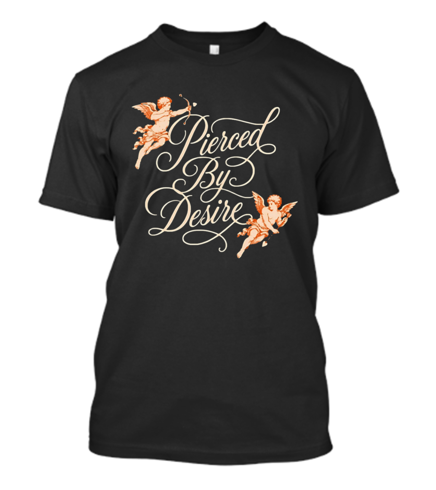 Pierced By Desire Cupid Angels T-Shirt