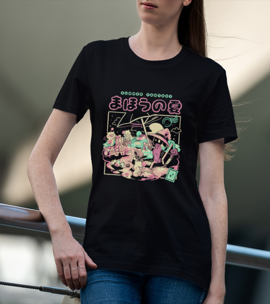 Vivi Ornitier Maho No Natsu Final Fantasy Summer Fantasy T-Shirt