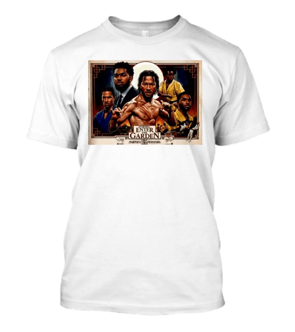 NY Knicks Enter The Garden Jalen Brunson Julius Randle Josh Hart Donte DiVincenzo T-Shirt