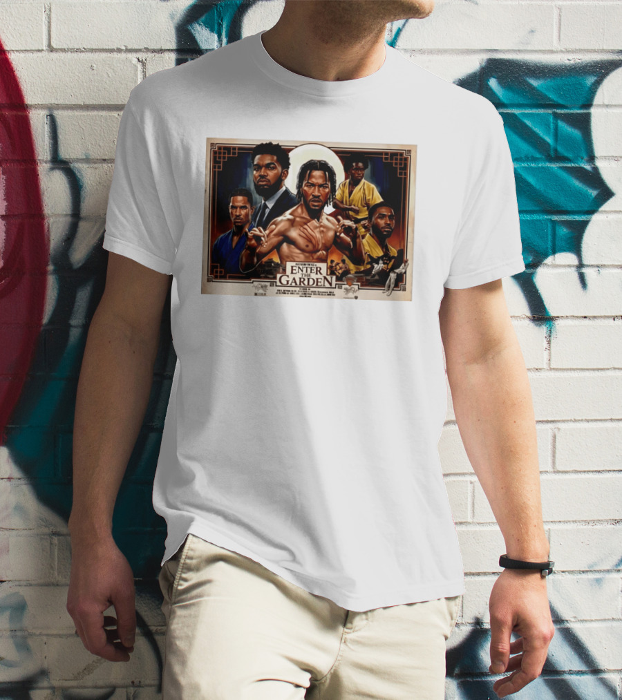 NY Knicks Enter The Garden Jalen Brunson Julius Randle Josh Hart Donte DiVincenzo T-Shirt