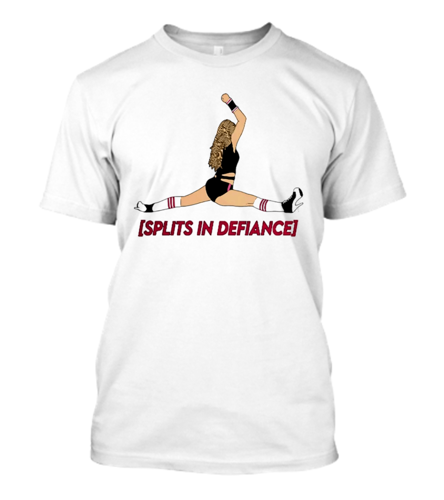 Splits In Defiance Cheerleader Dance Pose T-Shirt