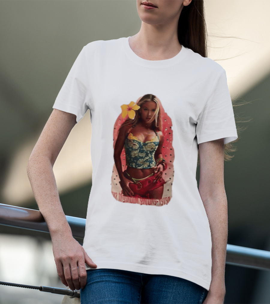 Zara Larsson Midnight Sun A Never Ending Sun Floral Fashion T-Shirt