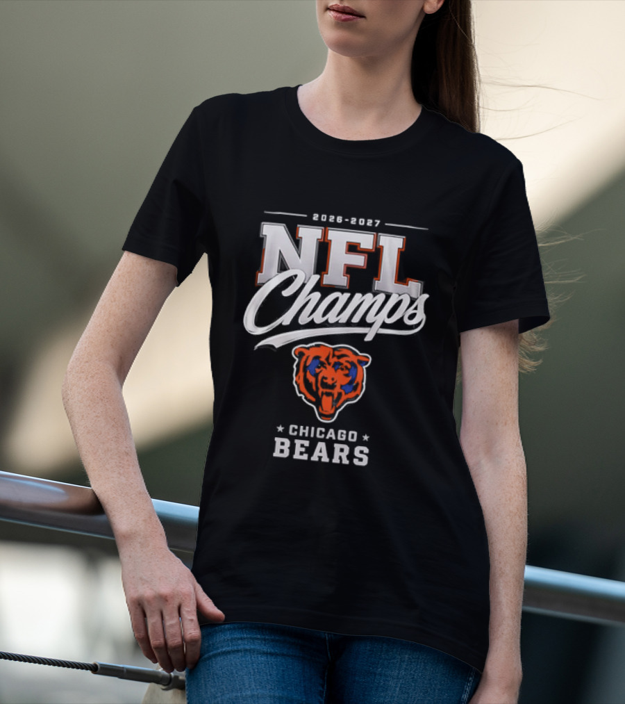 2026 2027 NFL Champs Chicago Bears T-Shirt