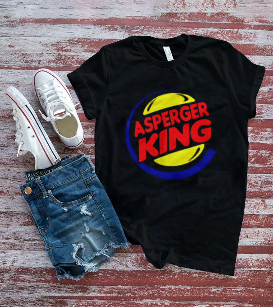 Asperger King Inspired Burger King T-Shirt
