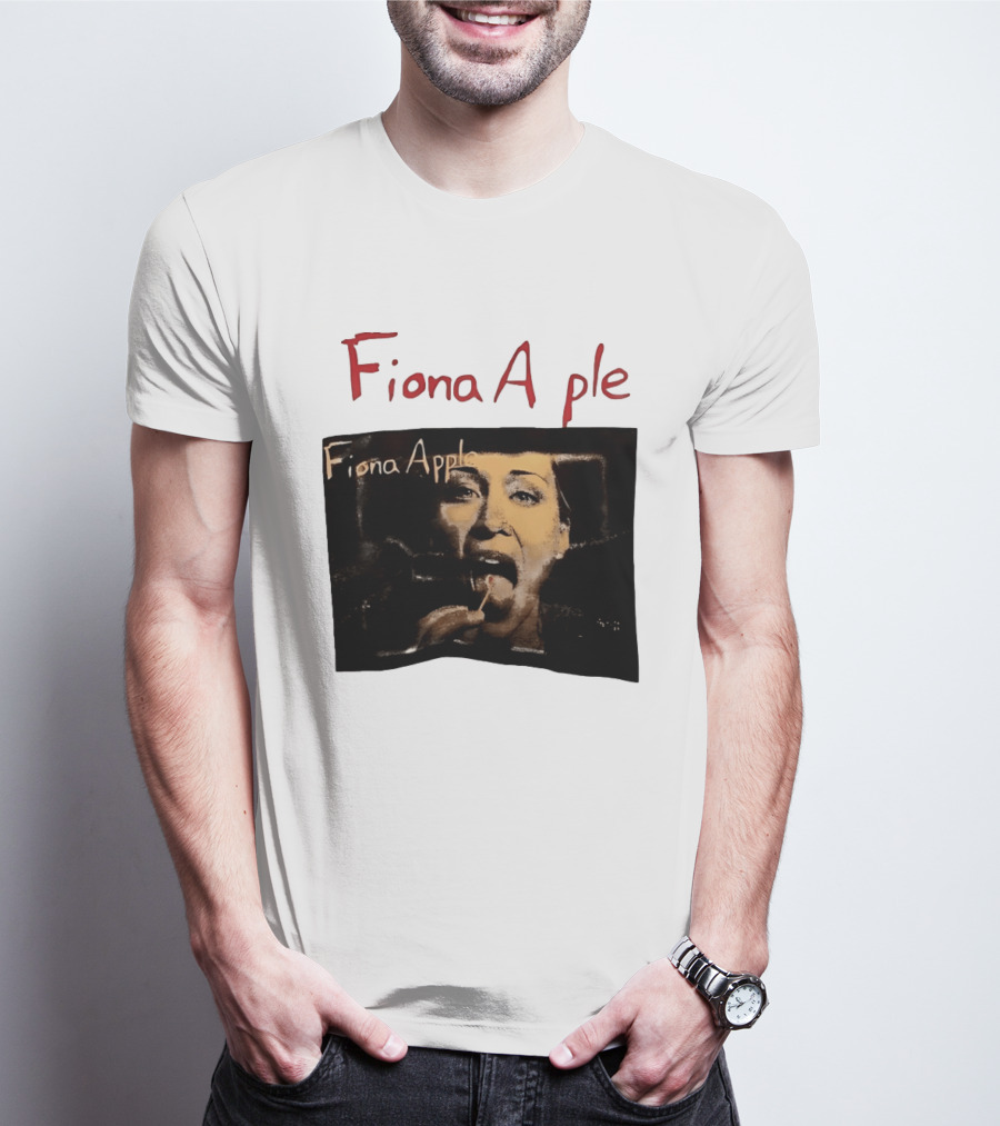 Fiona Apple Tour White Eating T-Shirt