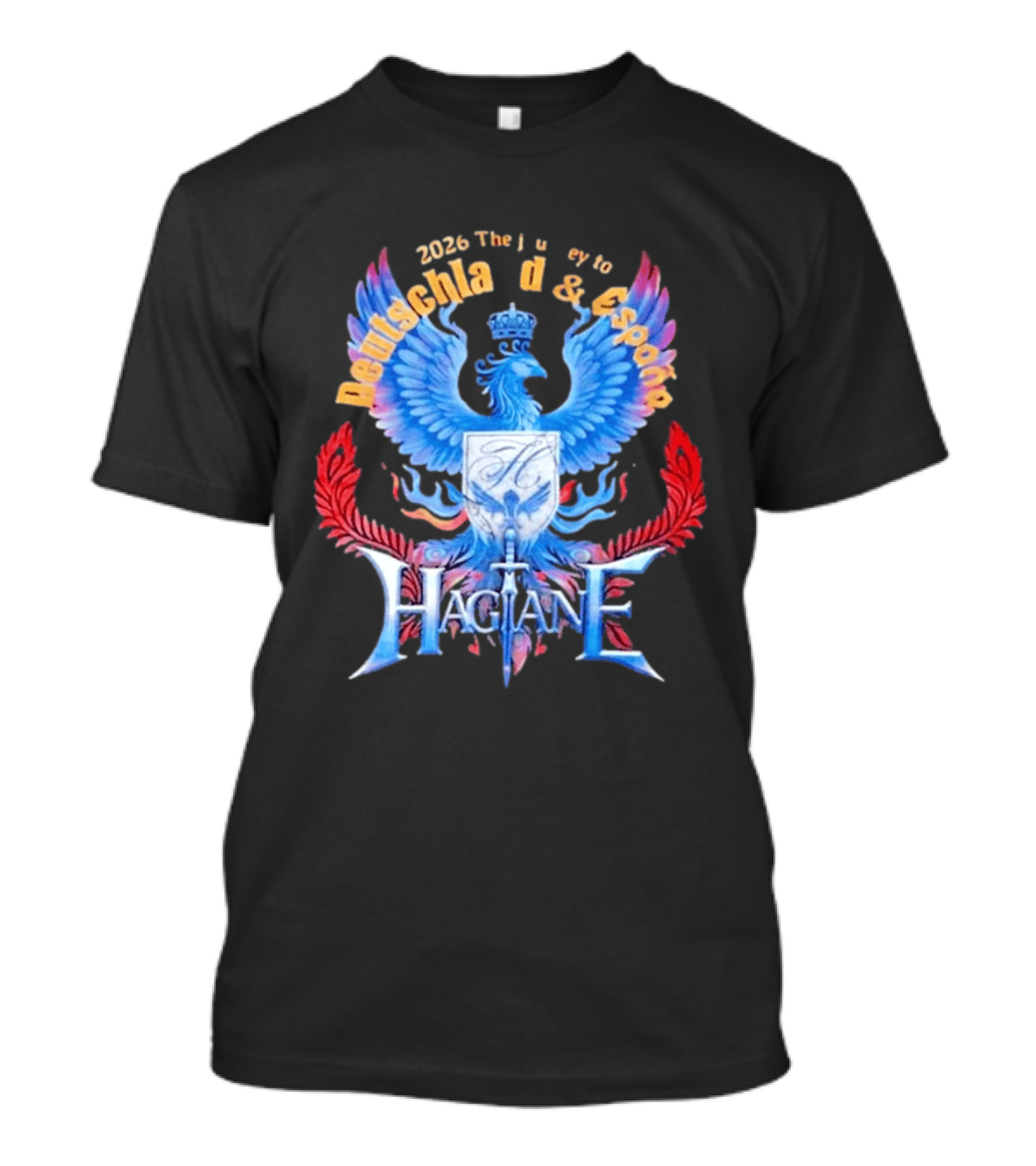 Hagane 2026 The Journey To Deutschland And España T-Shirt