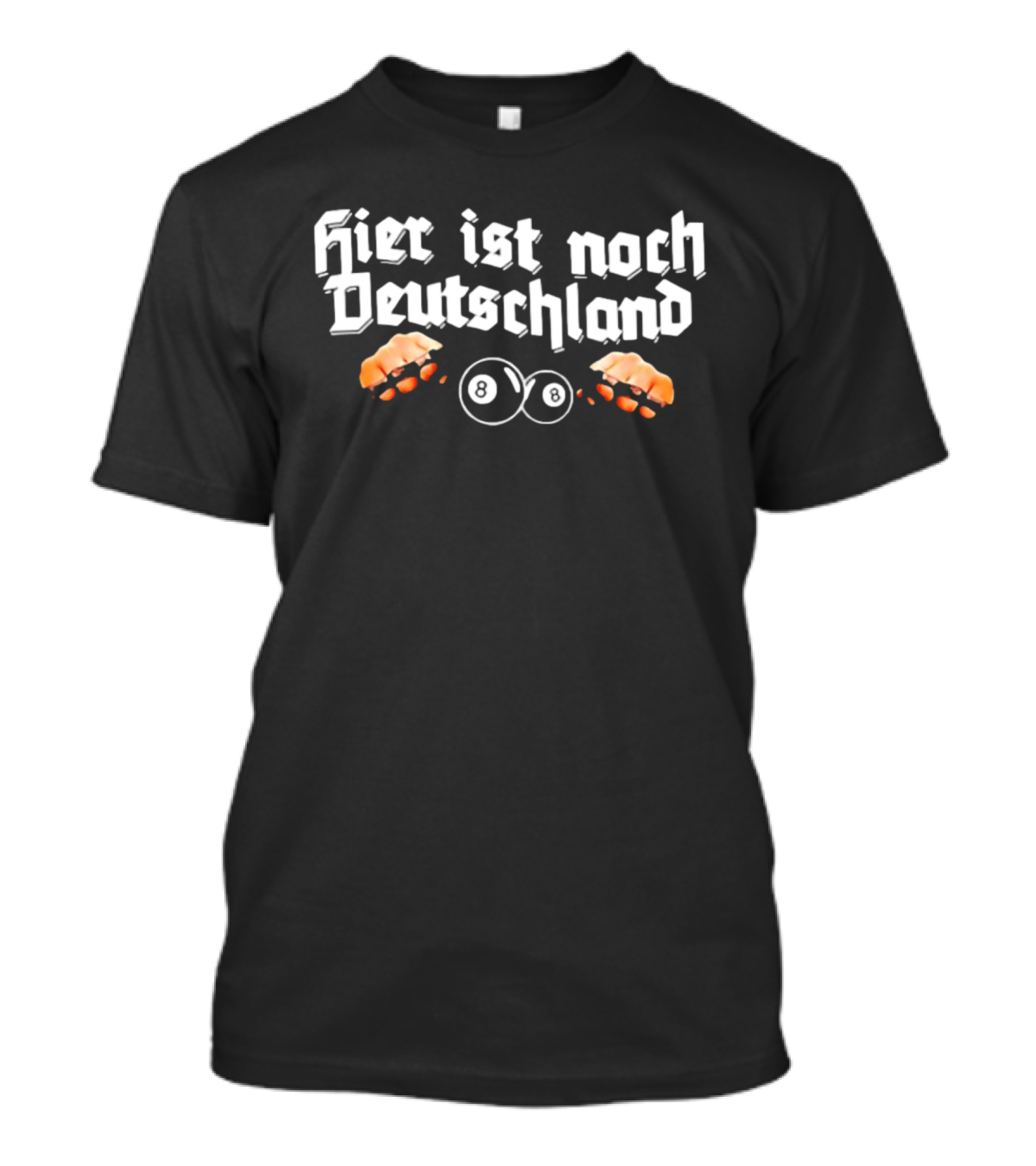 Hier Ist Noch Deutschland Bier Krug Hände Oktoberfest 88 T-Shirt