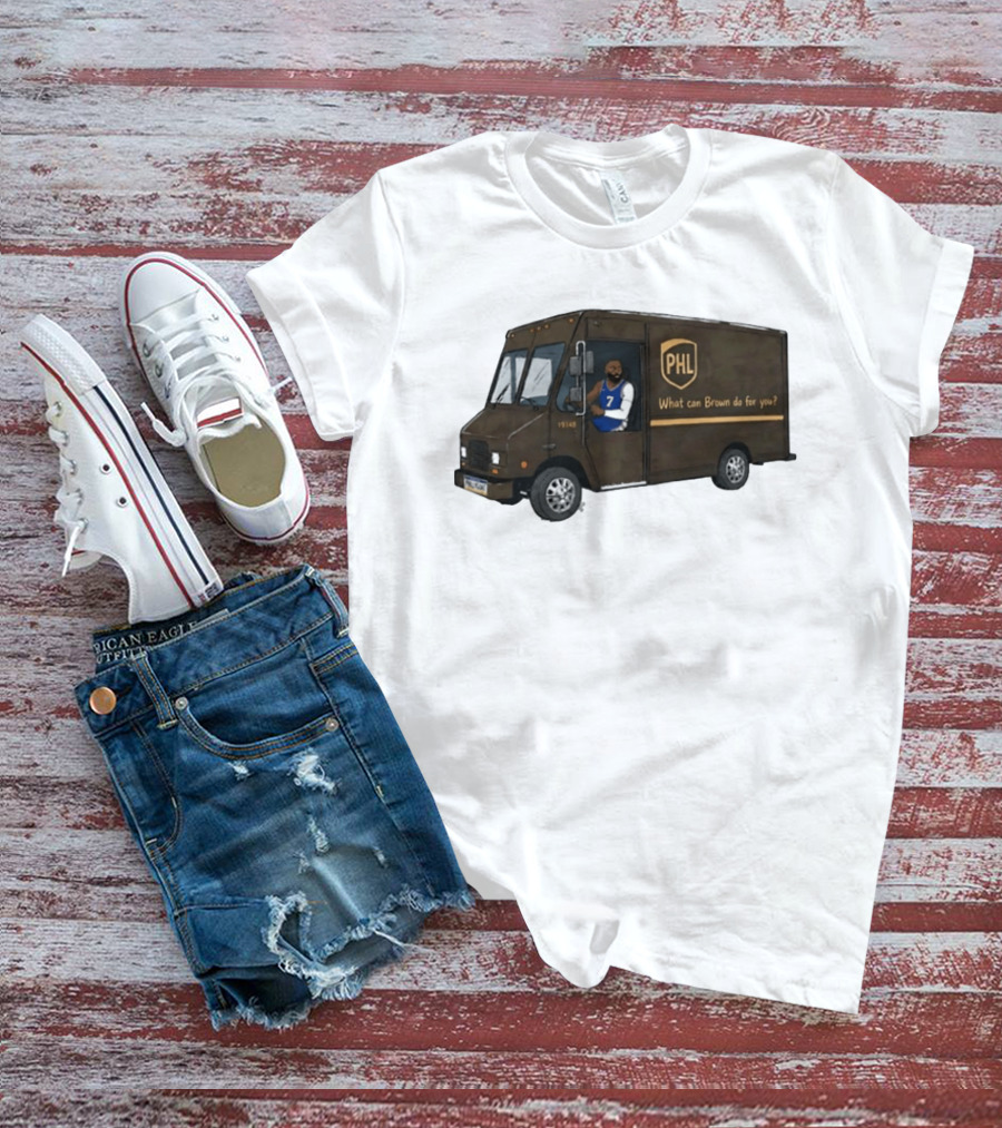 James Harden Philadelphia 76ers PHL Truck What Can Brown Do For You T-Shirt