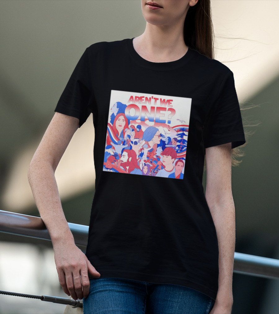 Aren't We One Colorful Community Unity Celebration T-Shirt