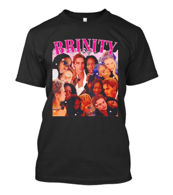 BRINITY Collage Of Couples Moments Embracing Love And Connection T-Shirt