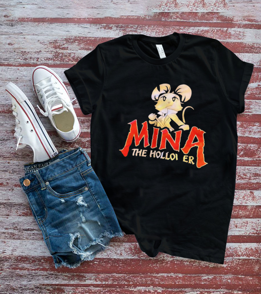 Mina The Hollower Vintage Illustration With Character Image T-Shirt