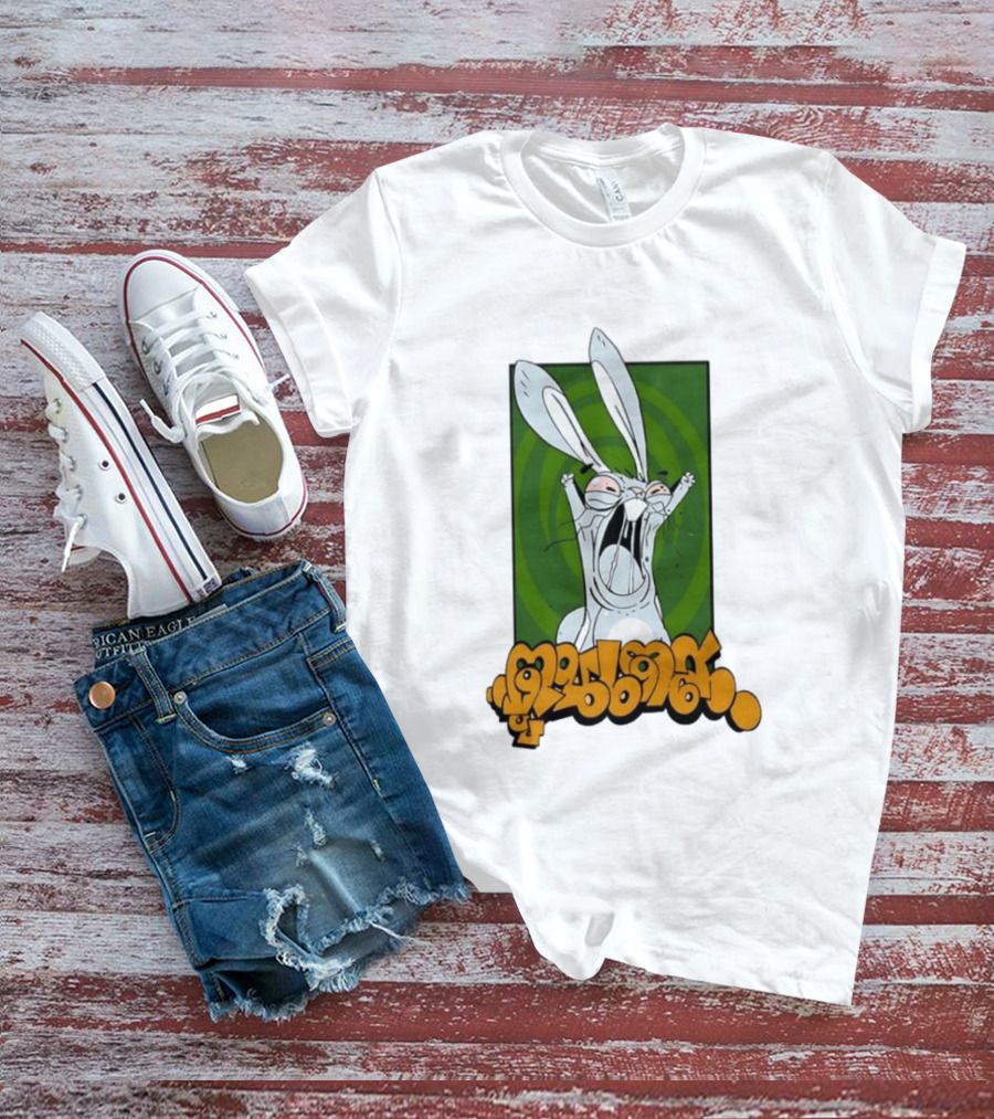 Rabid Rabbit Bugs Bunny Cartoon T-Shirt