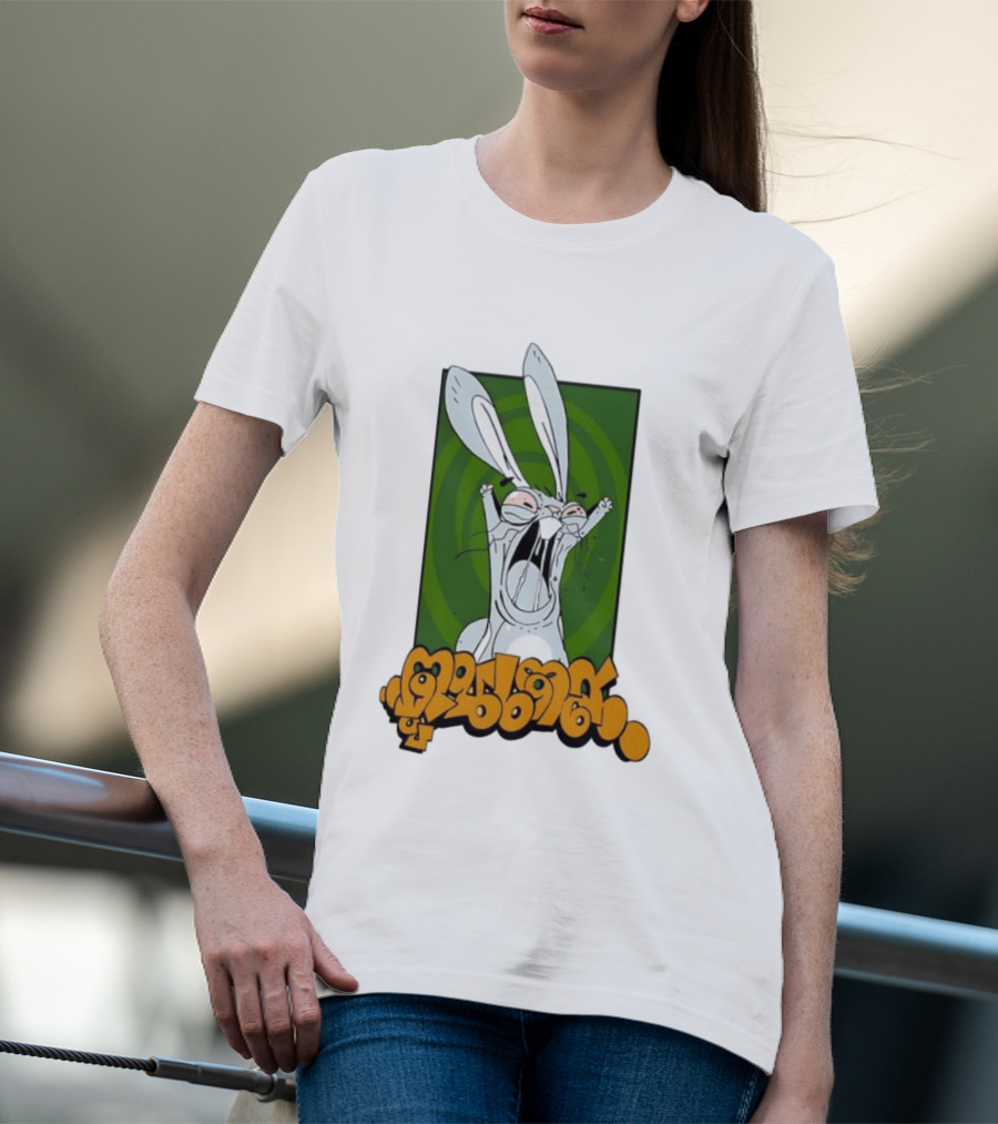 Rabid Rabbit Bugs Bunny Cartoon T-Shirt