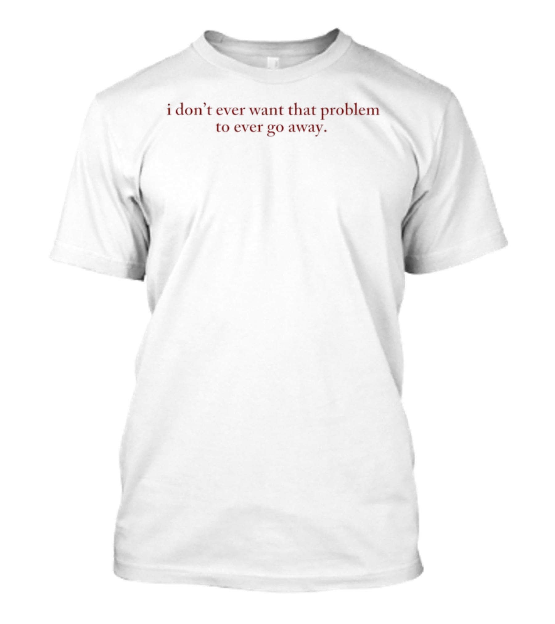 Heated Rivalry Hockey Romance I Don't Ever Want That Problem To Go Away T-Shirt