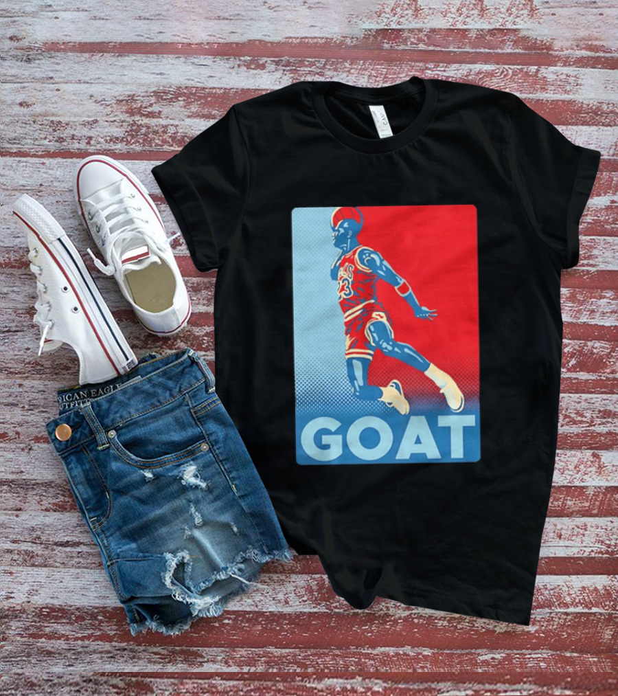 Michael Jordan GOAT Slam Dunk Chicago Bulls 23 T-Shirt