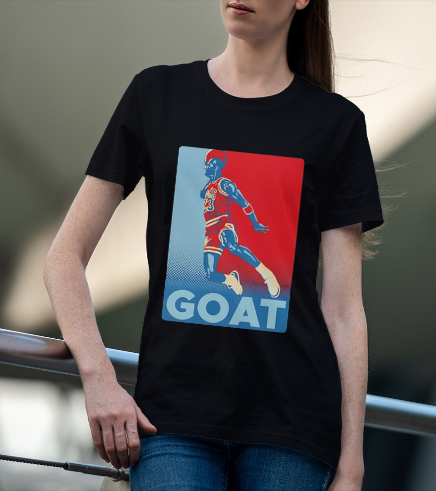 Michael Jordan GOAT Slam Dunk Chicago Bulls 23 T-Shirt
