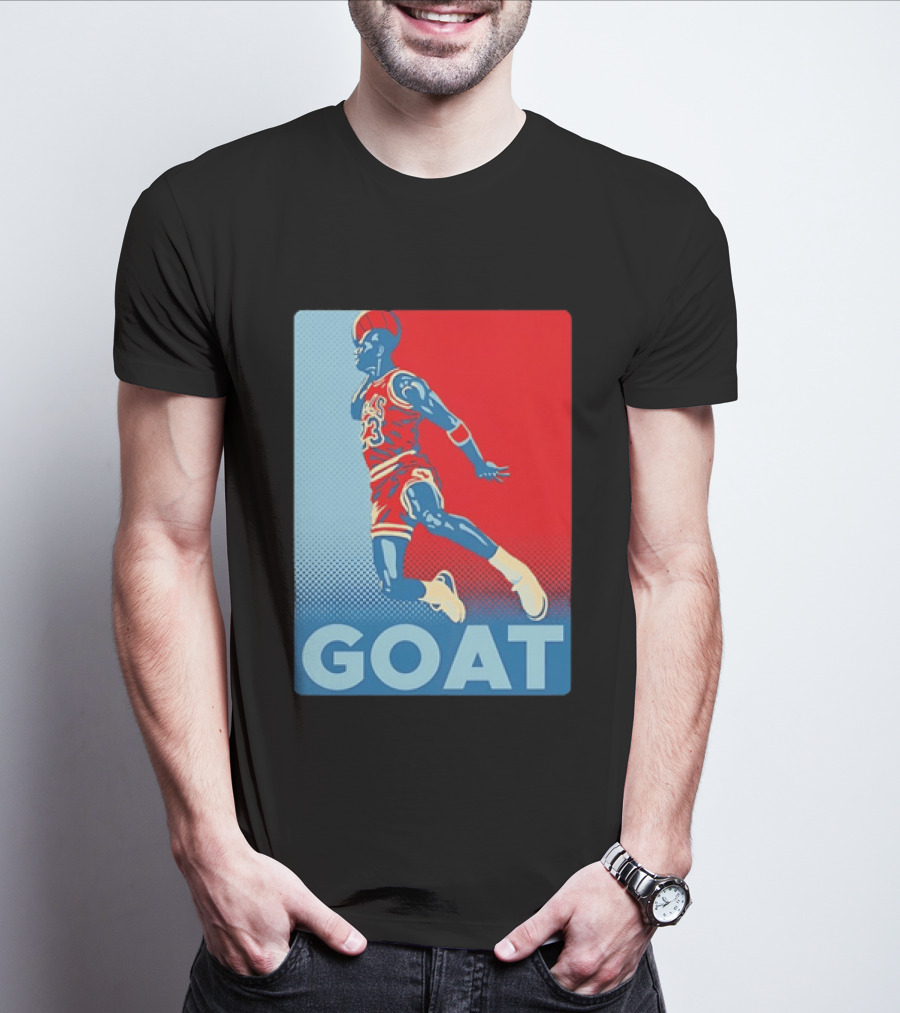 Michael Jordan GOAT Slam Dunk Chicago Bulls 23 T-Shirt