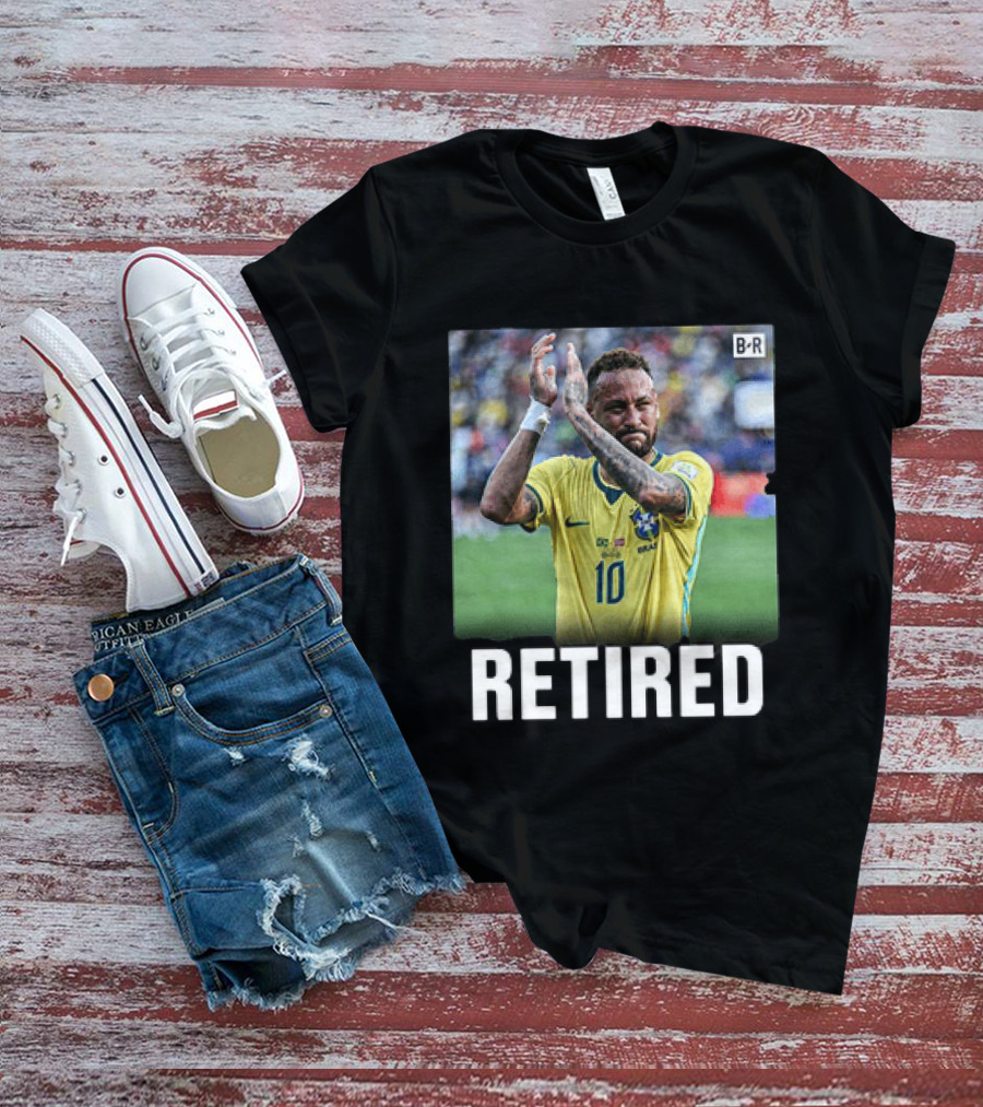 Neymar Jr Brazil 2026 Retired Emotional T-Shirt
