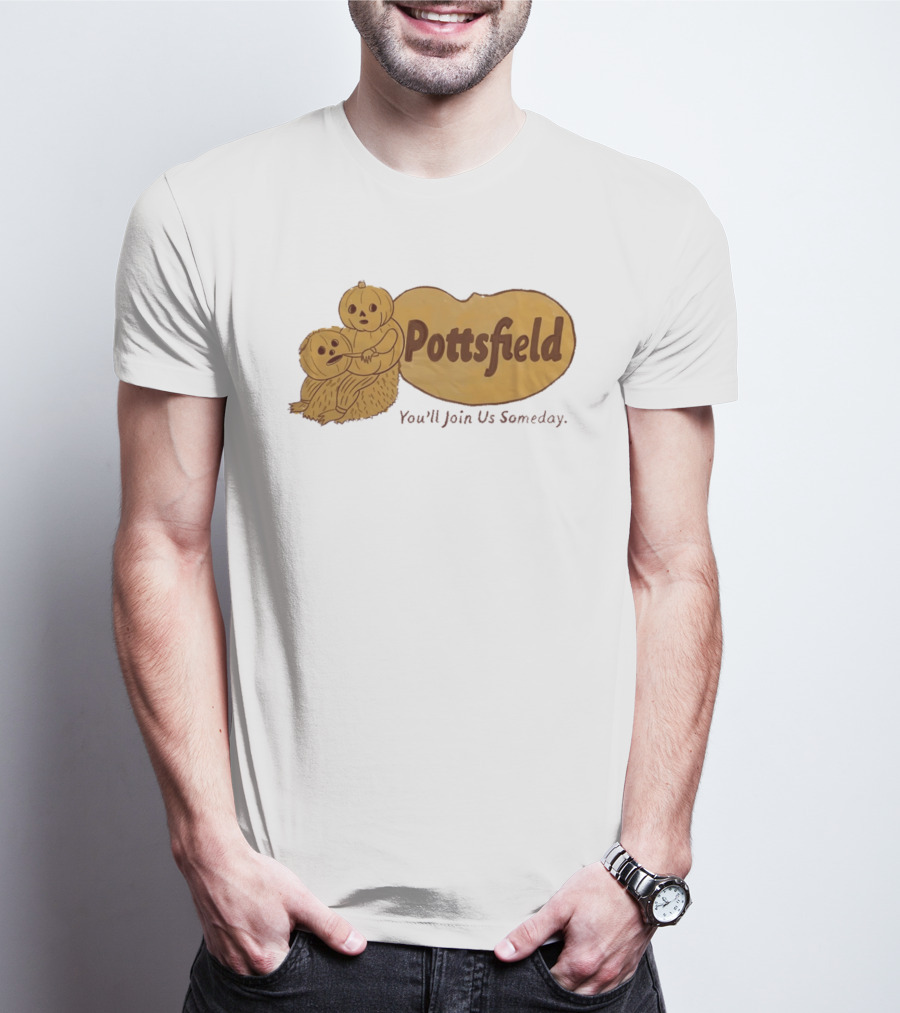 Pottsfield You'll Join Us Someday Pumpkin Characters Over The Garden Wall T-Shirt