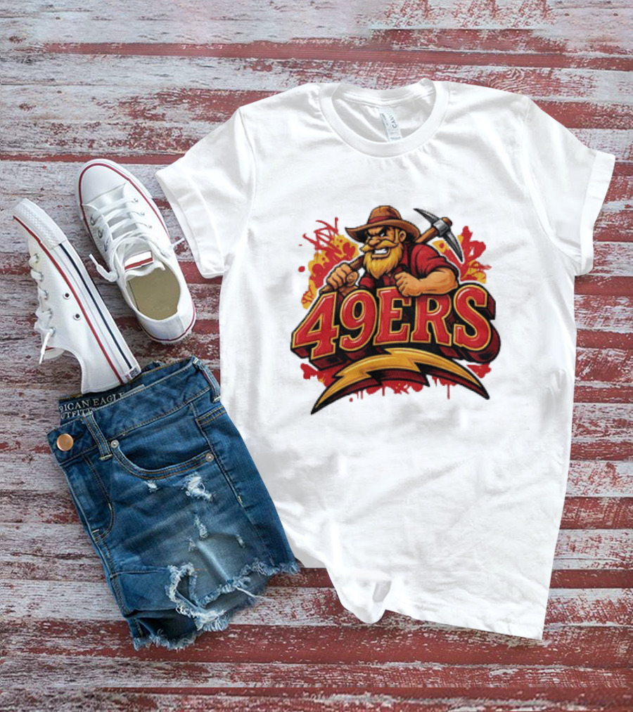 San Francisco 49ers Prospector 49ers Graffiti T-Shirt