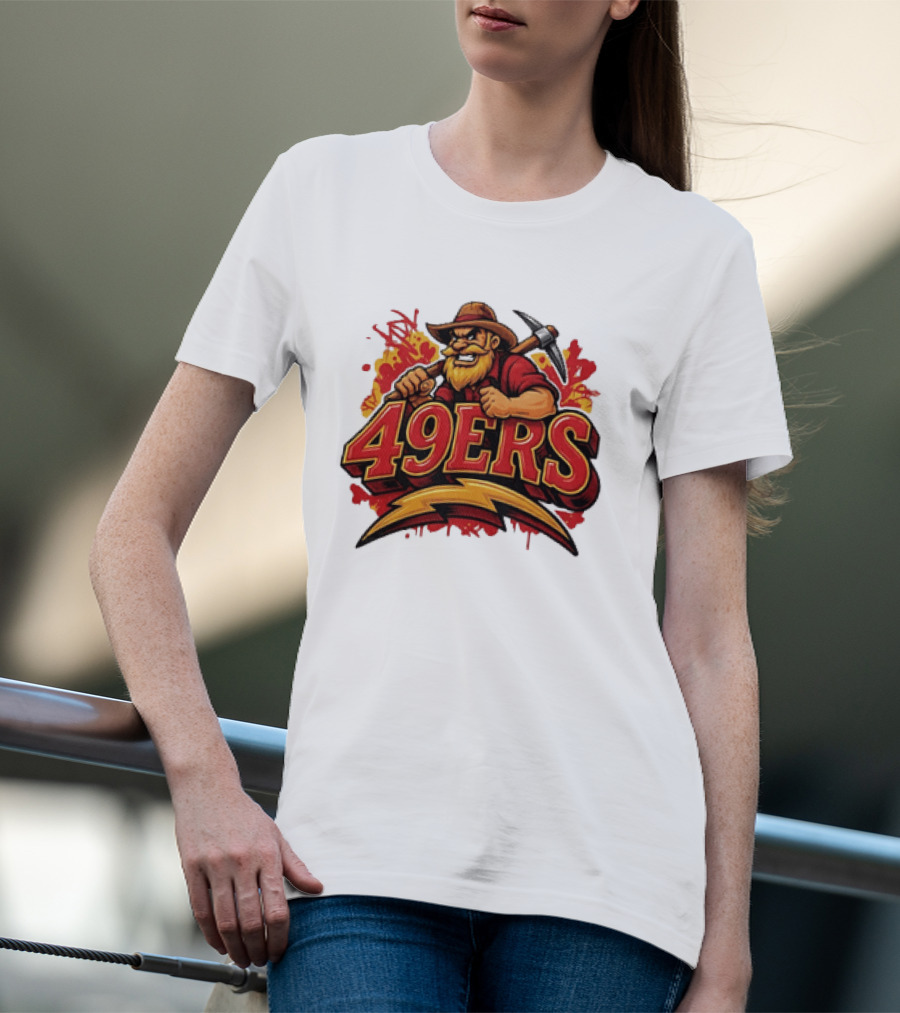 San Francisco 49ers Prospector 49ers Graffiti T-Shirt