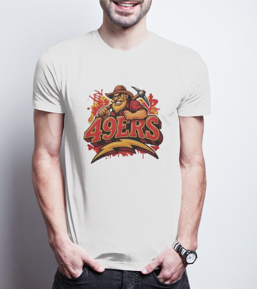 San Francisco 49ers Prospector 49ers Graffiti T-Shirt