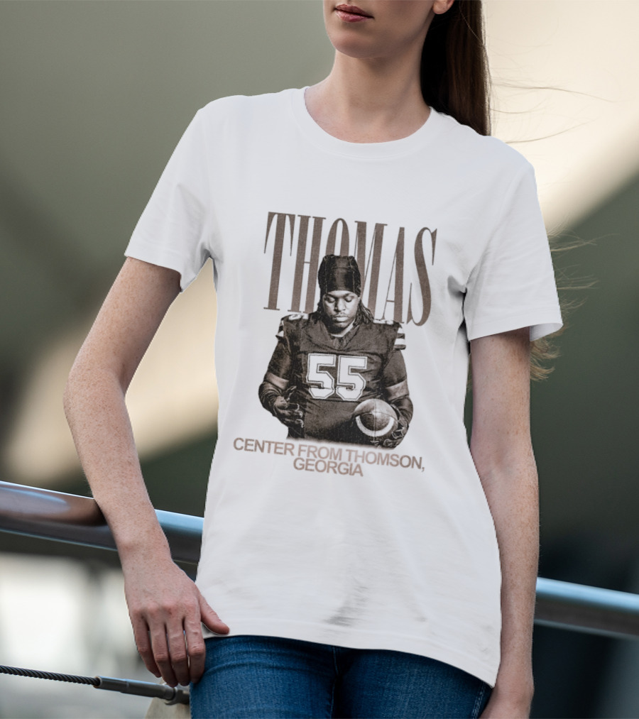 THOMAS 55 Center From Thomson Georgia T-Shirt