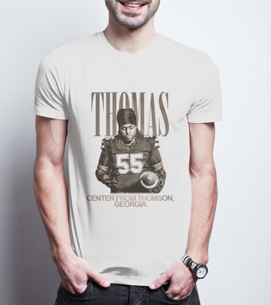 THOMAS 55 Center From Thomson Georgia T-Shirt