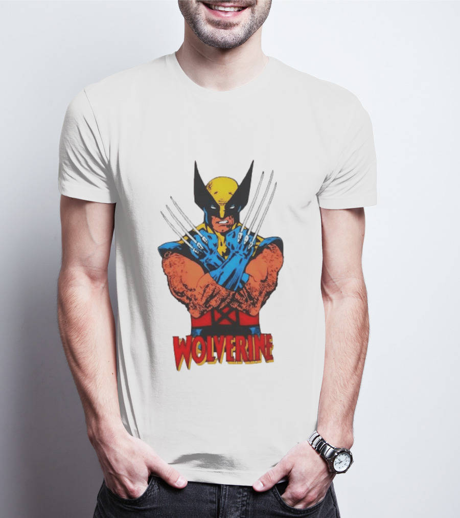 Wolverine Marvel Comics X Men Crossed Claws Wolverine T-Shirt